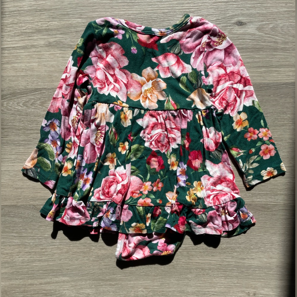 Floral Long Sleeve Dress